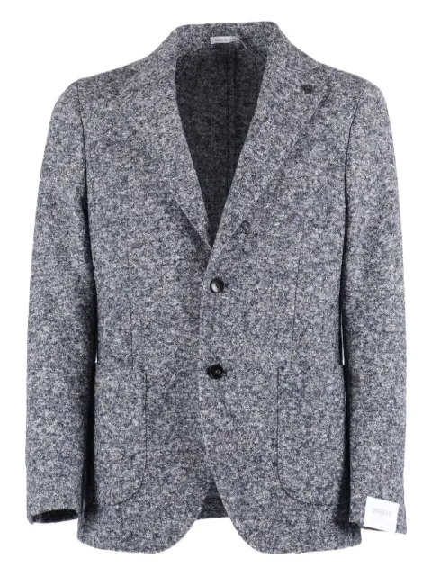 Brera blazer con efecto moteado
