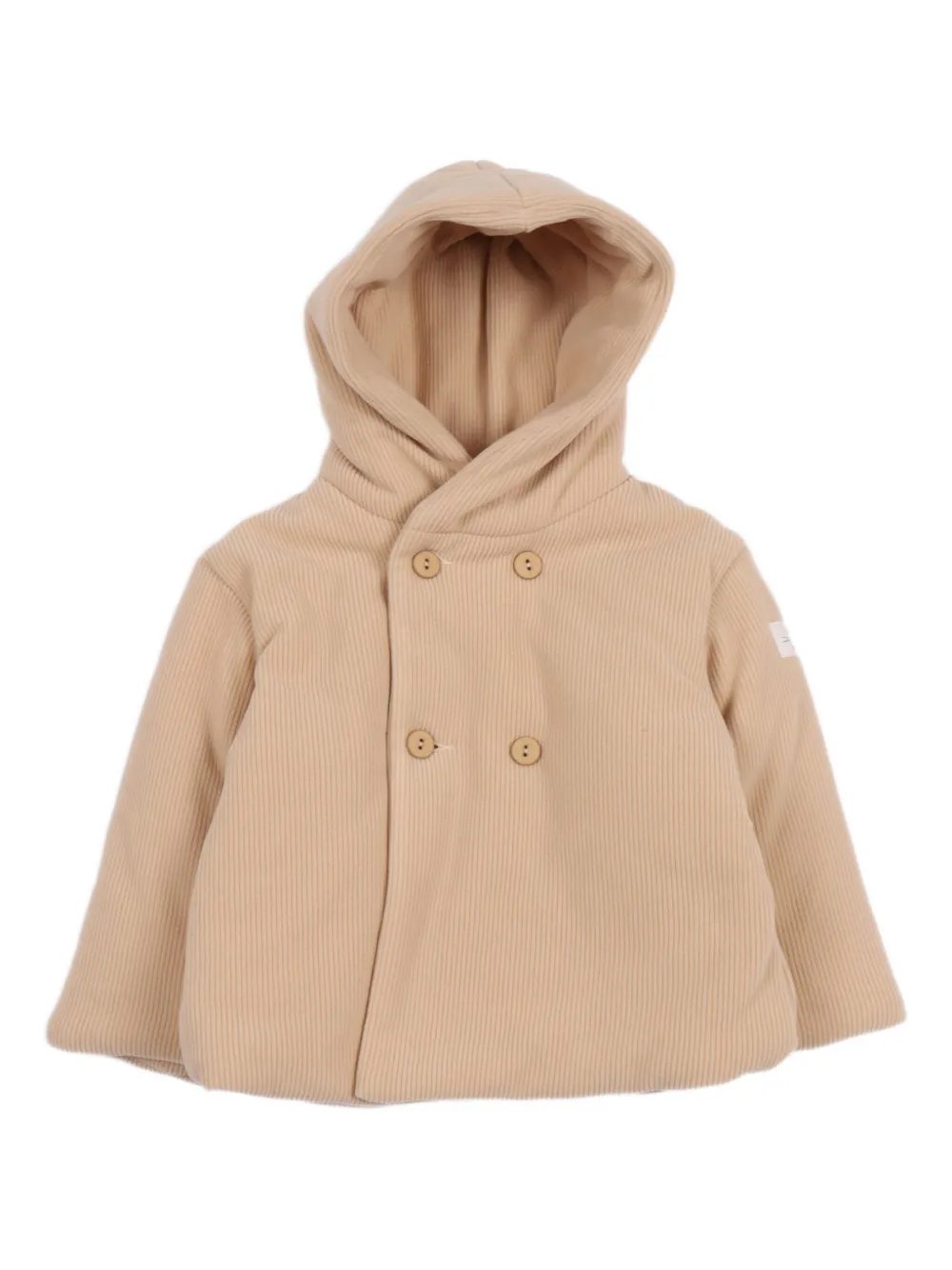 TEDDY & MINOU hooded corduroy padded jacket - ニュートラル TEDDY & MINOU hooded corduroy padded jacket - ニュートラル