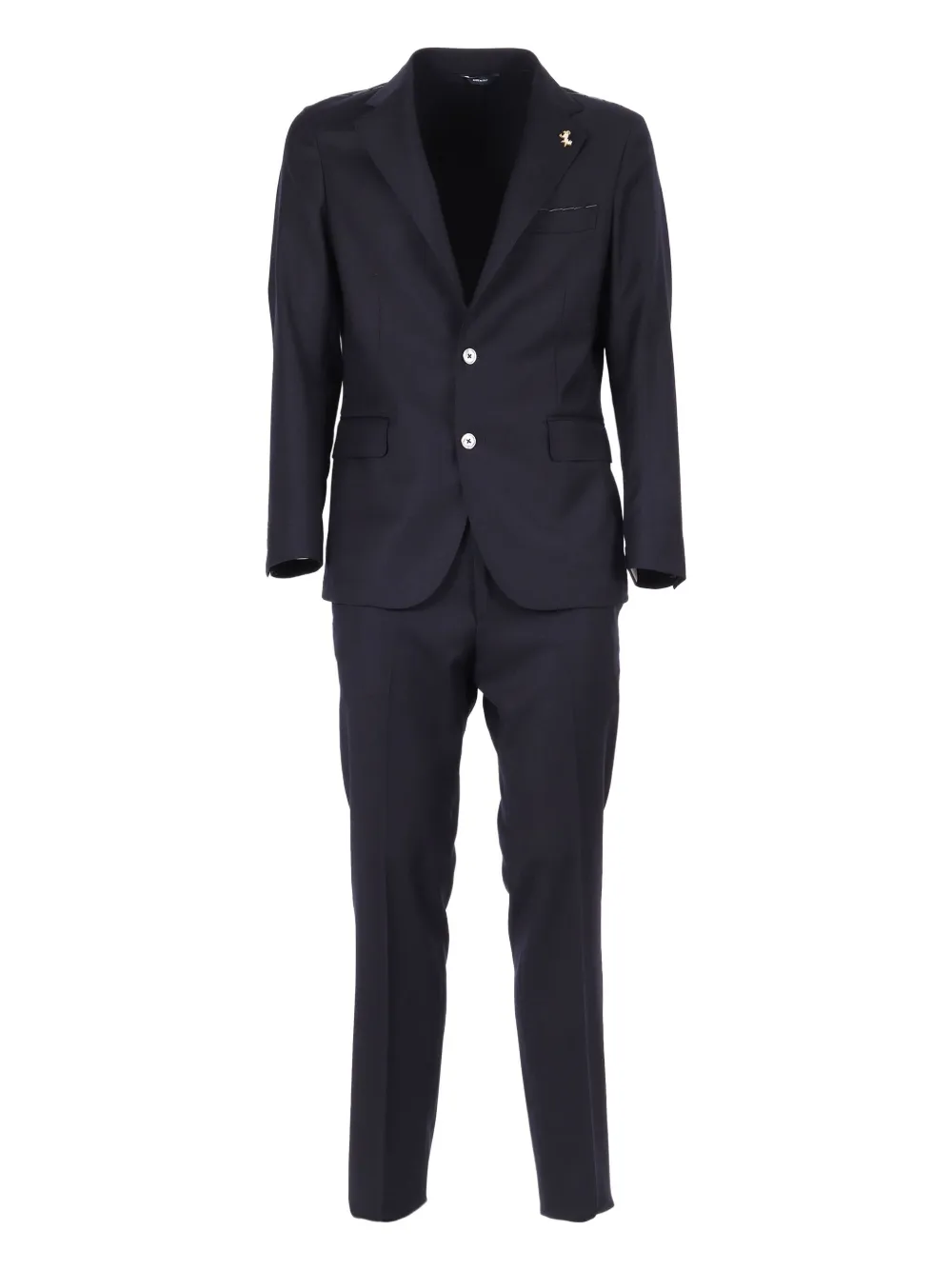 Tombolini notched-lapel single-breasted suit | Black | Image 1
