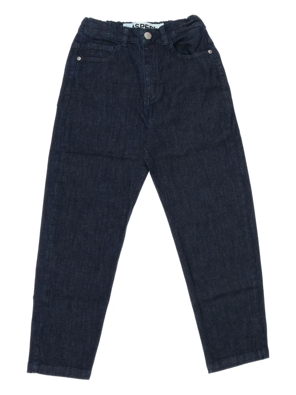 Aspesi Kids' Elasticated-waistband Trousers In Blue