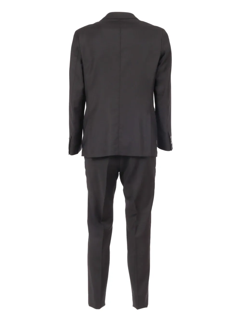 Tombolini Notched-lapel Single-breasted Suit In Gray