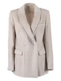 Peserico crystal-embellished corduroy jacket - Neutrals