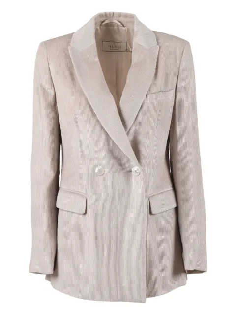 Peserico crystal-embellished corduroy jacket