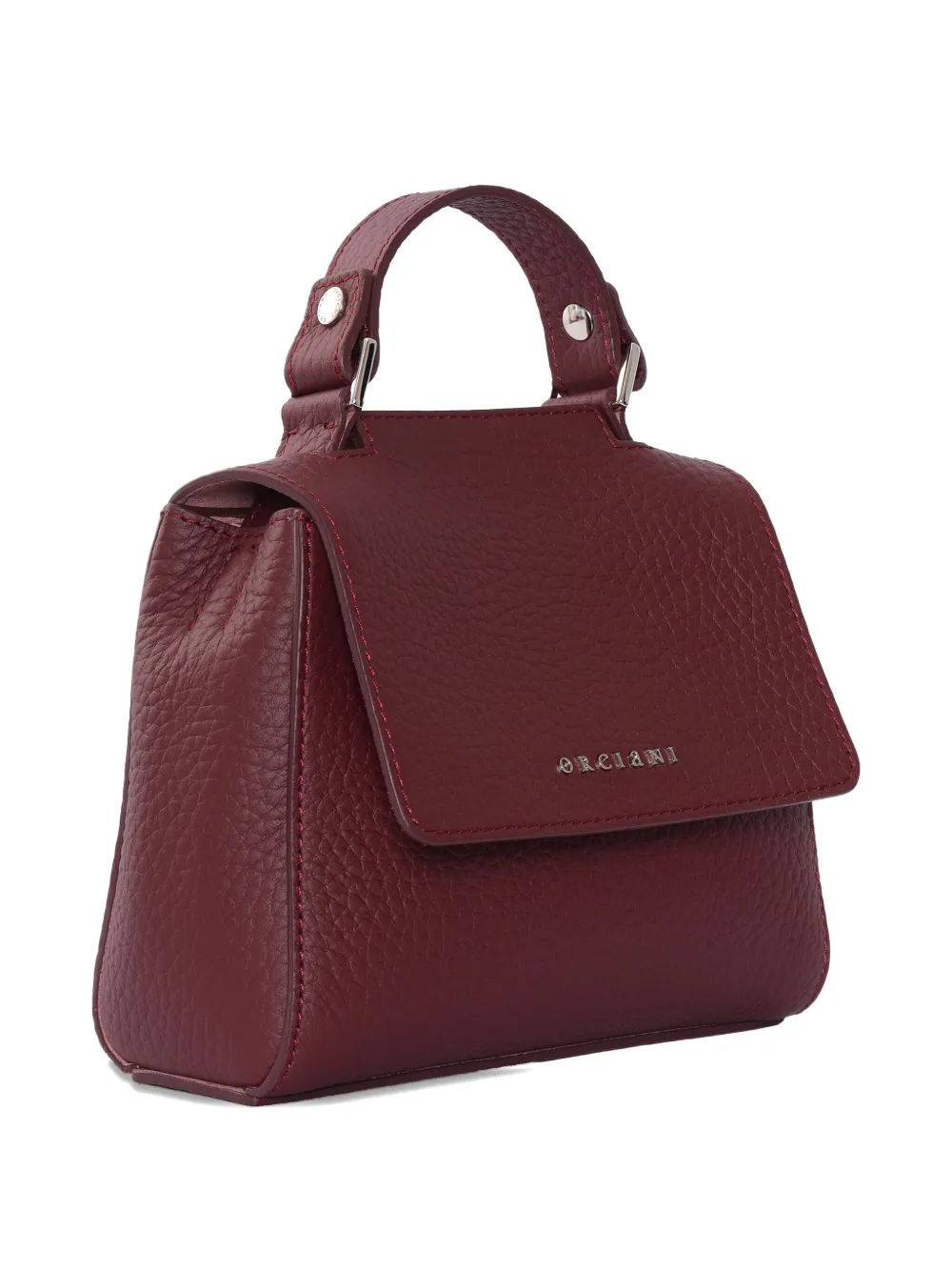 Orciani Steva Soft Mini Shoulder Bag In Red