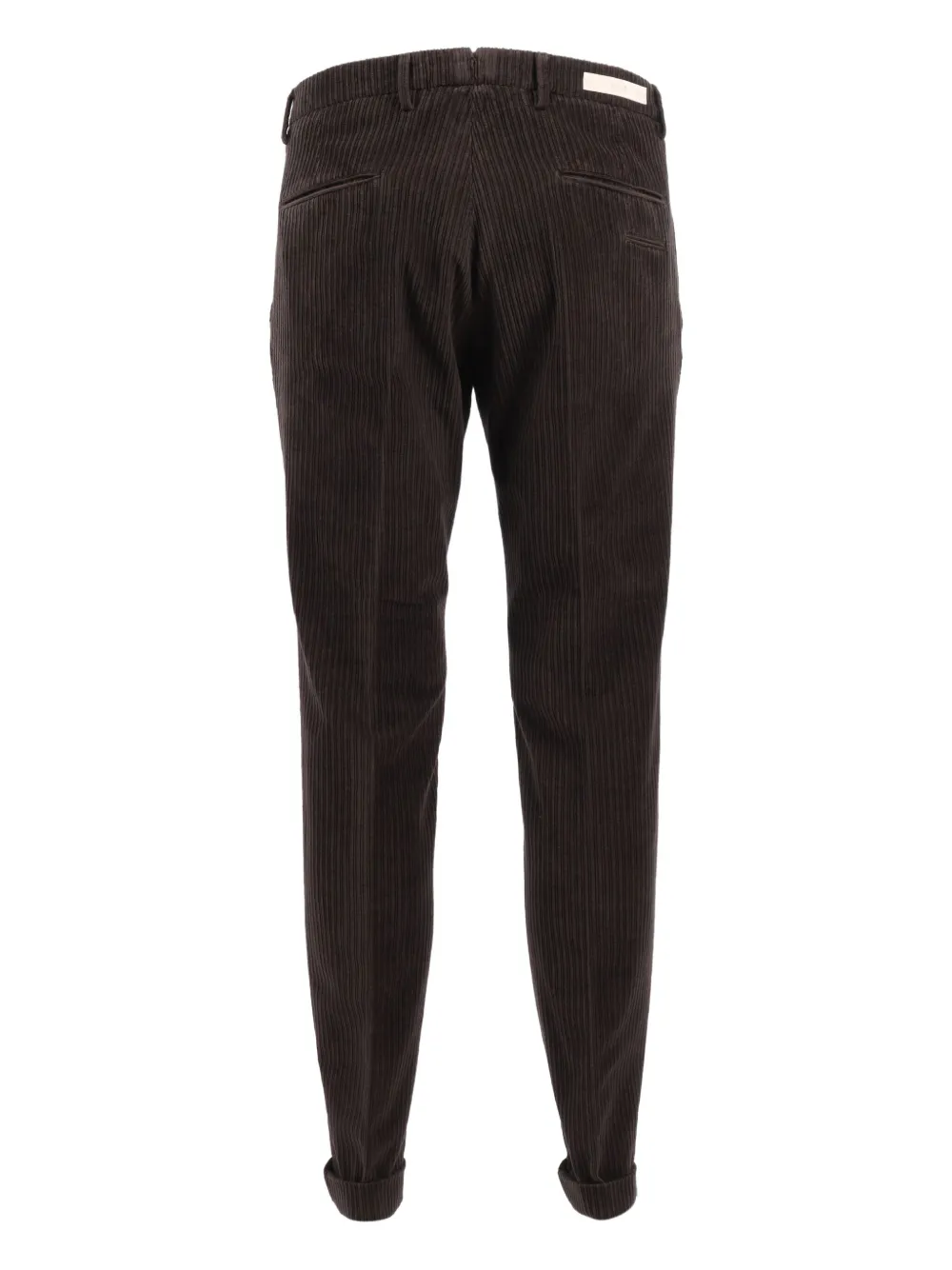 Briglia 1949 corduroy striped-effect trousers - Bruin