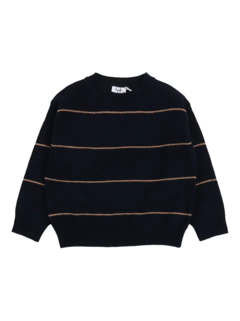Il Gufo striped crew-neck top