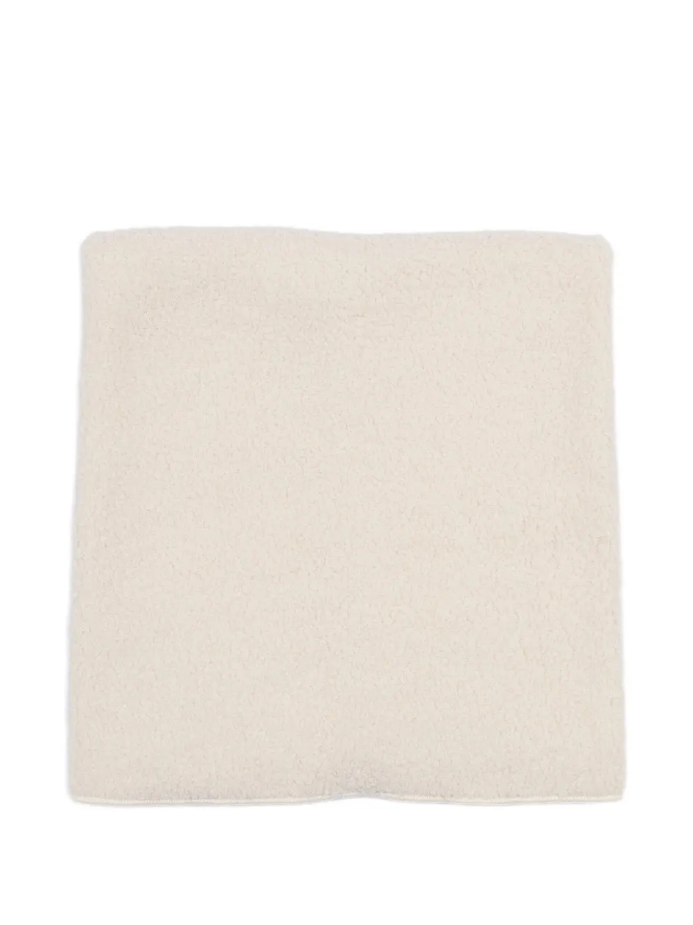 Teddy & Minou Teddy Fleece Blanket In Neutral