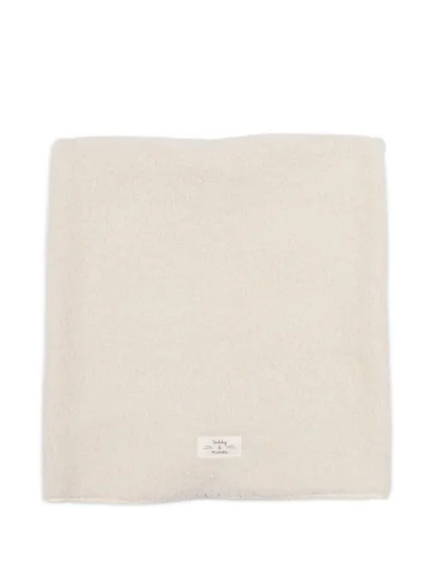 TEDDY & MINOU teddy fleece blanket