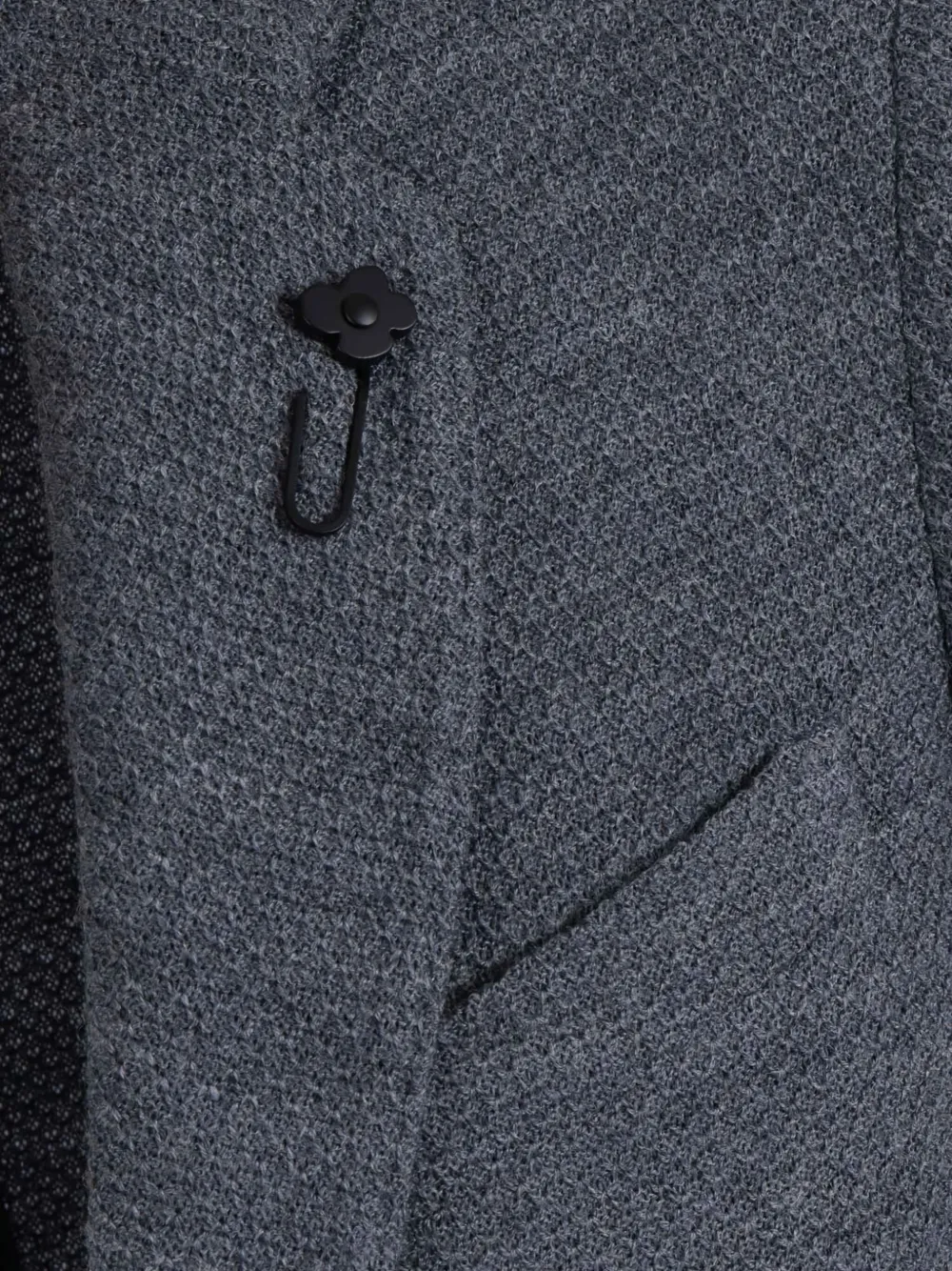 Lardini Gebreide blazer Grijs