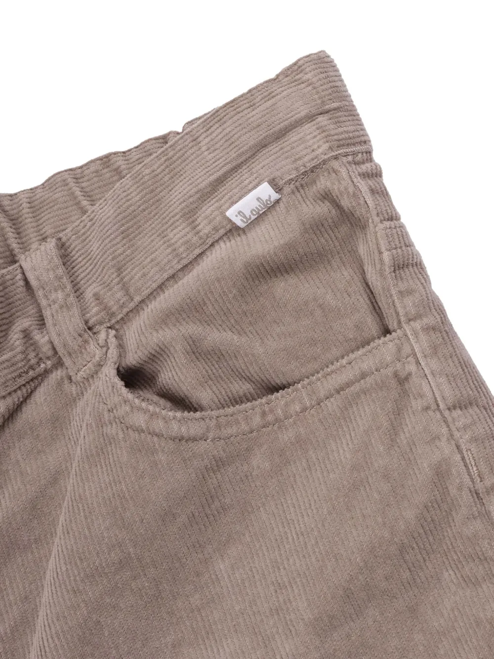 Il Gufo Pockets Corduroy Trousers In Brown