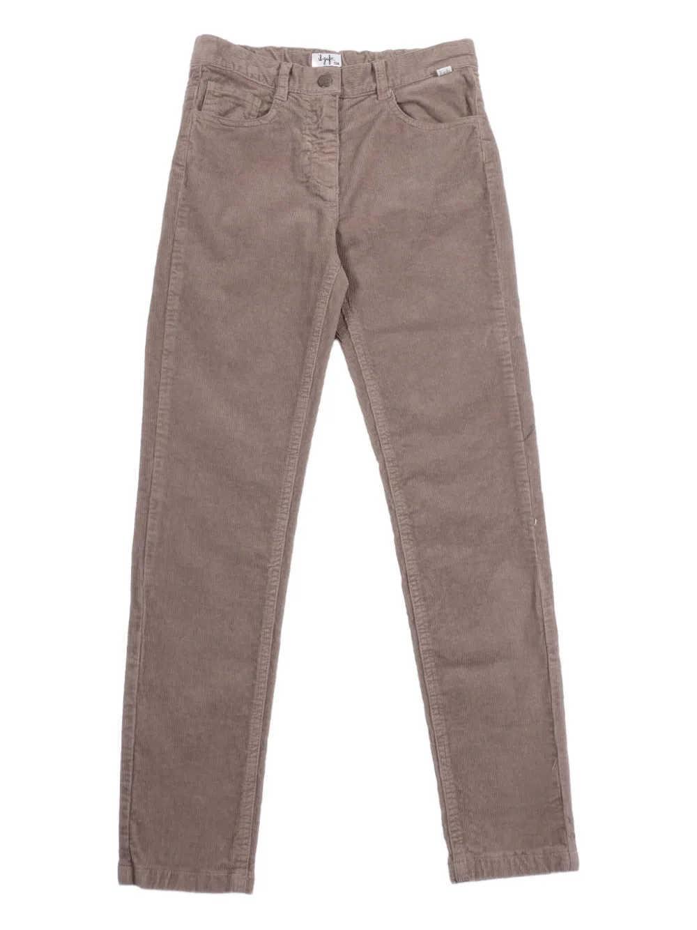 Il Gufo Kids' Pockets Corduroy Trousers In Brown