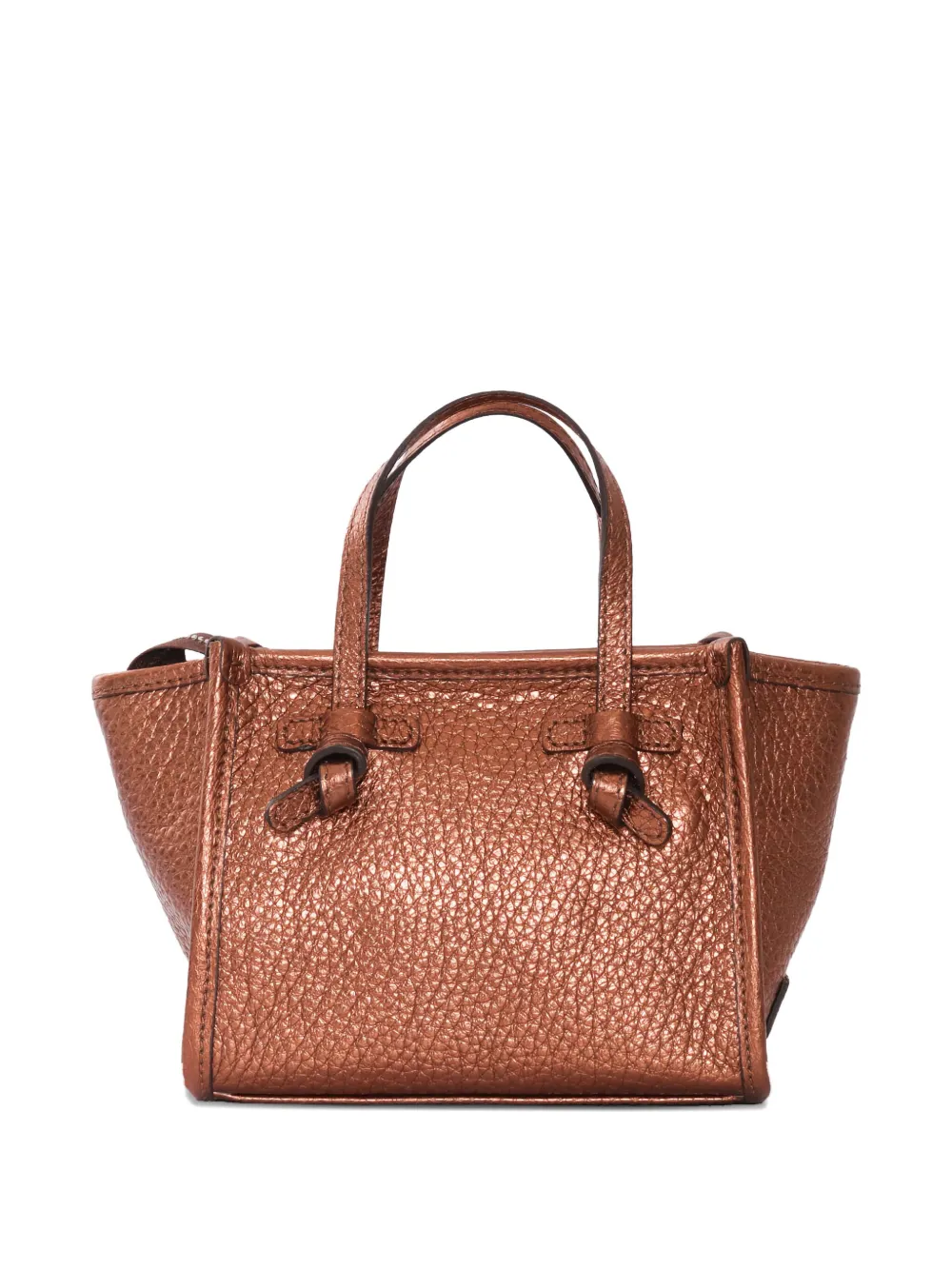 GIANNI CHIARINI Miss Marcella shopper met geknoopt detail - Bruin