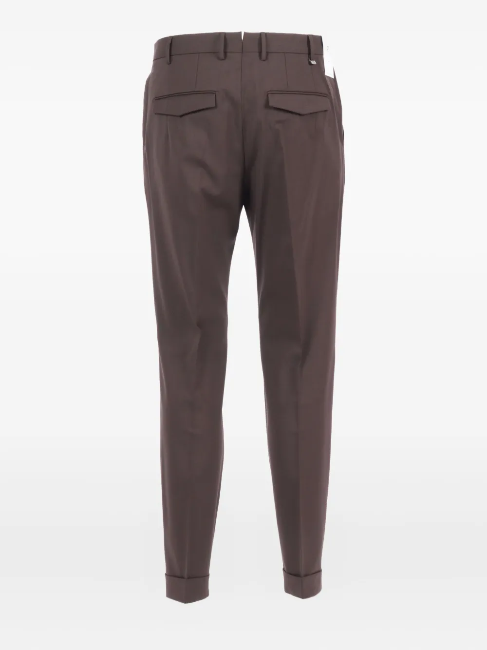 PT Torino pleat-detail trousers - Bruin