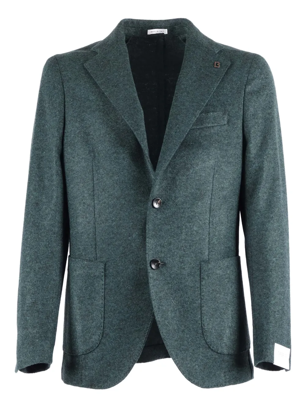 Brera two-button patch-pockets blazer | Green | Image 1