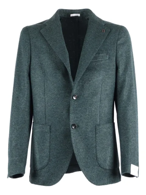 Brera blazer con dos botones y bolsillo de parche