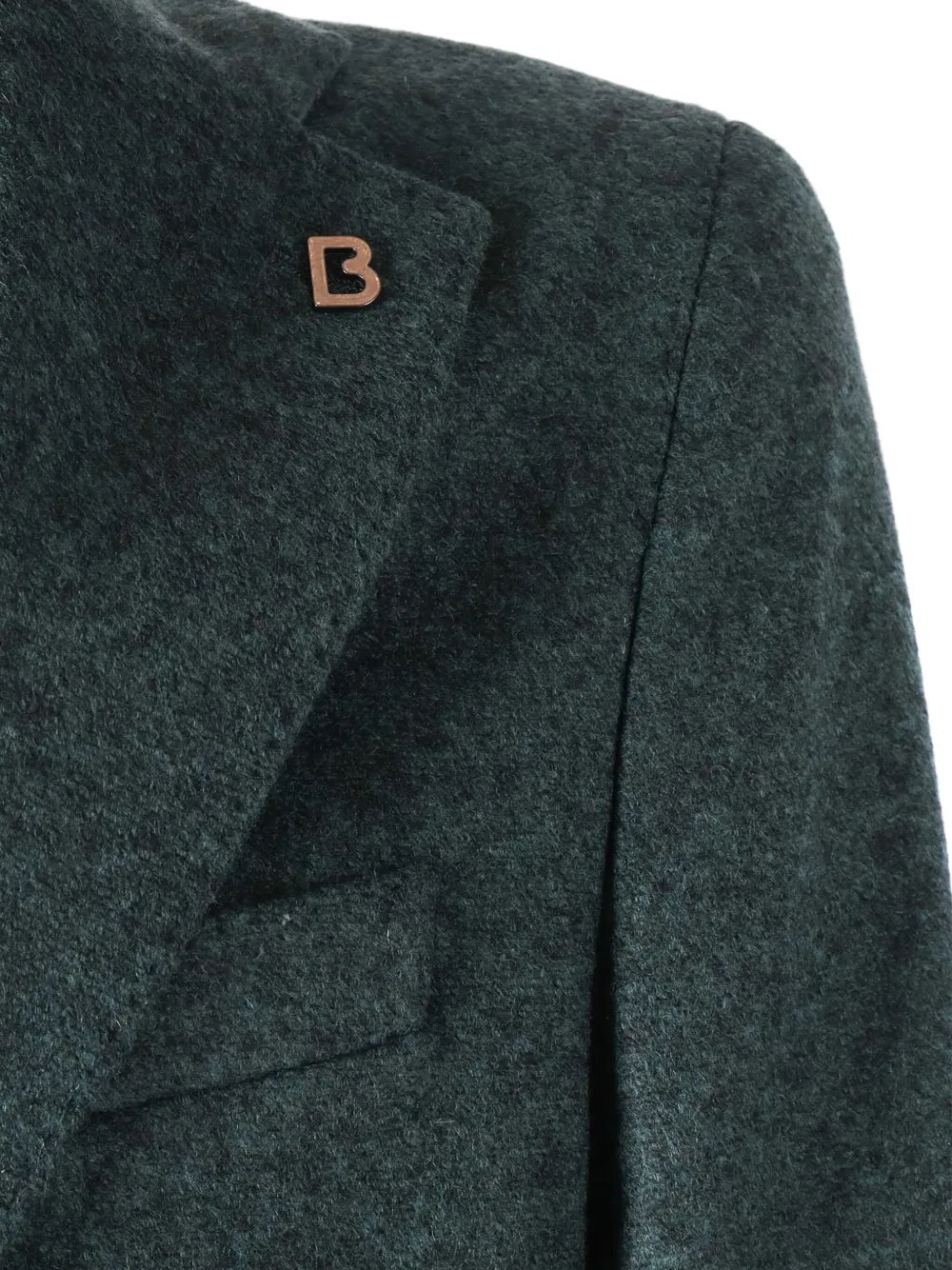 Brera Two-button Patch-pockets Blazer In Green