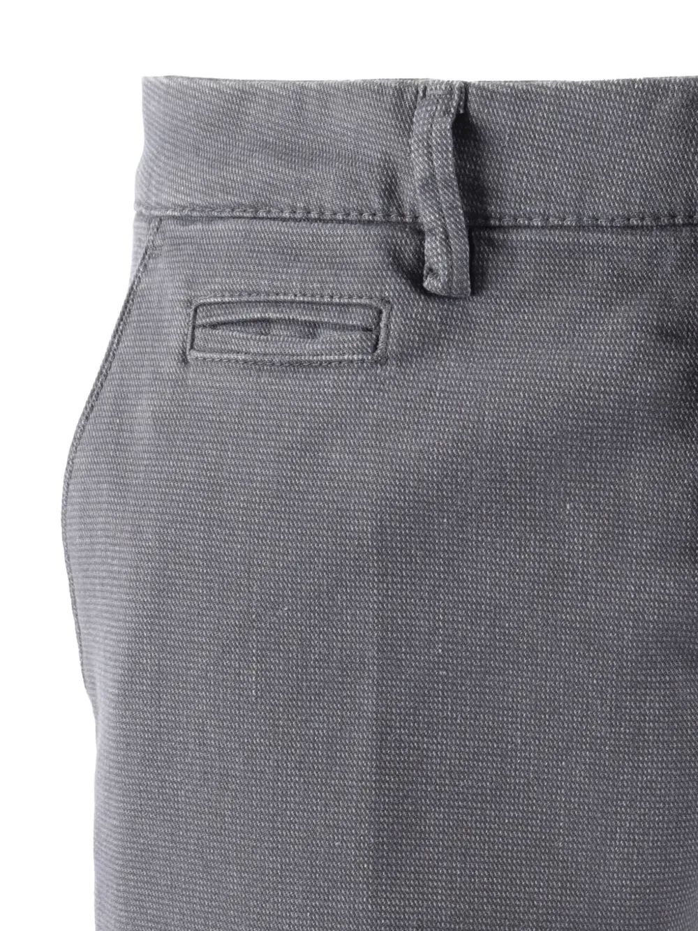 Briglia 1949 Broek met textuur Grijs