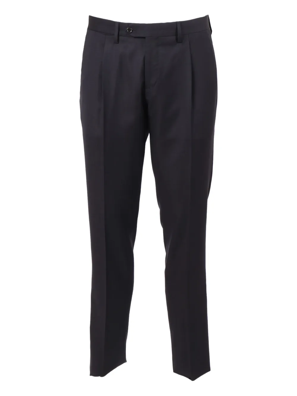 Lardini Wollen pak met enkele rij knopen Blauw