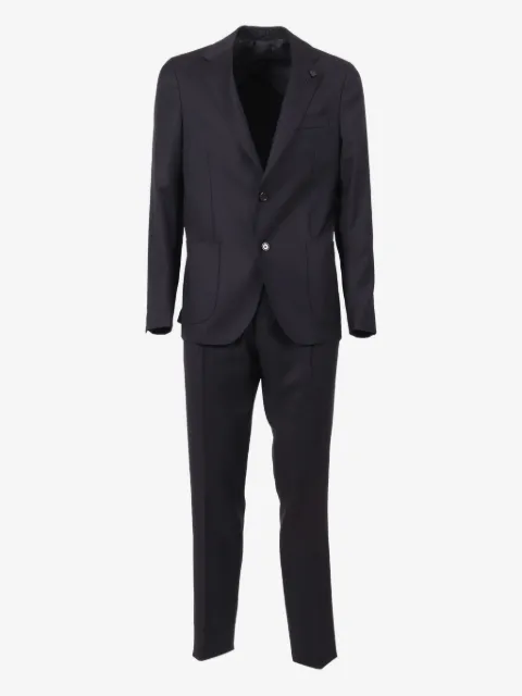 Lardini single-breasted wool suit