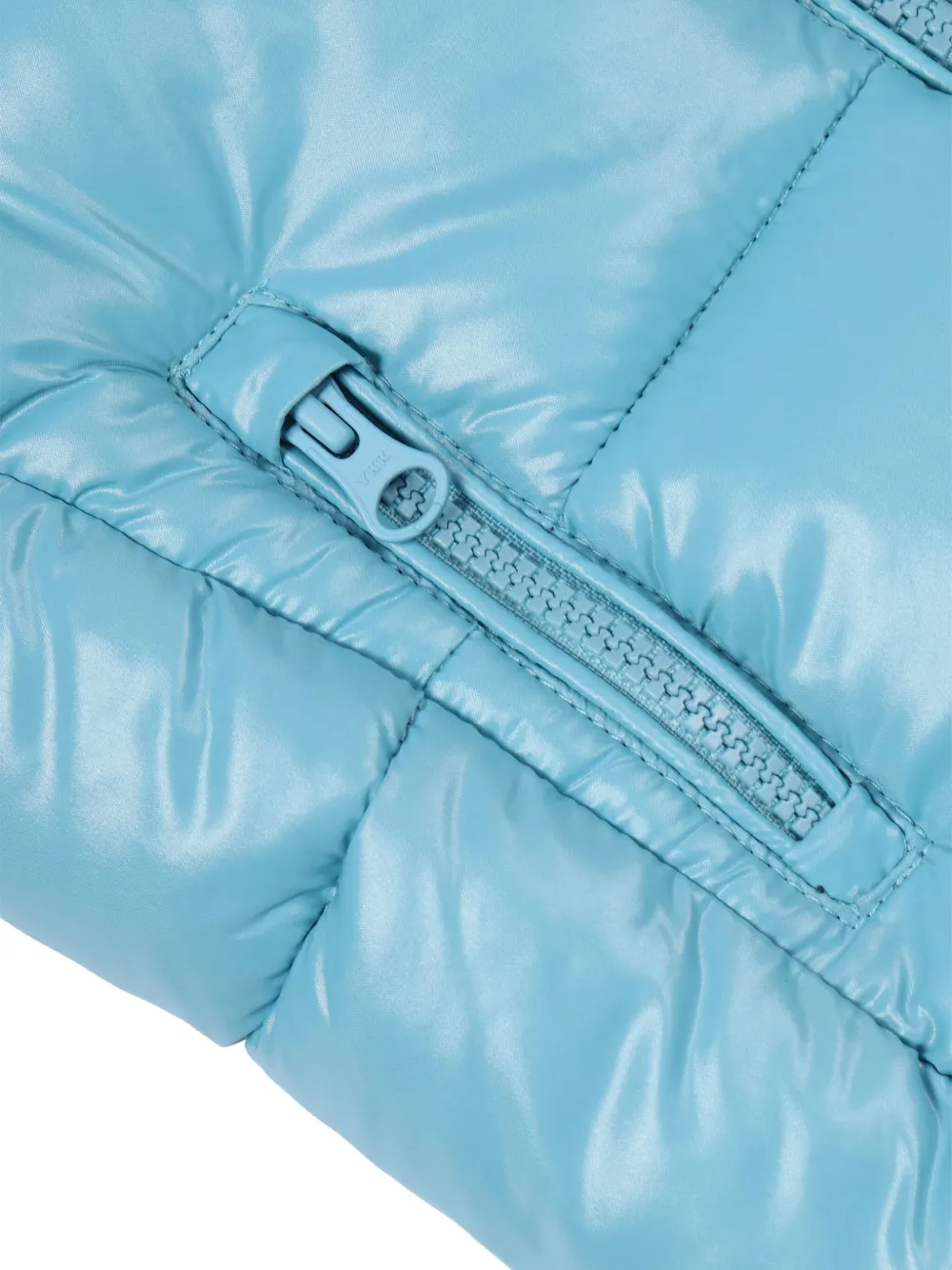 Save The Duck Jody gewatteerd jack met capuchon Blauw