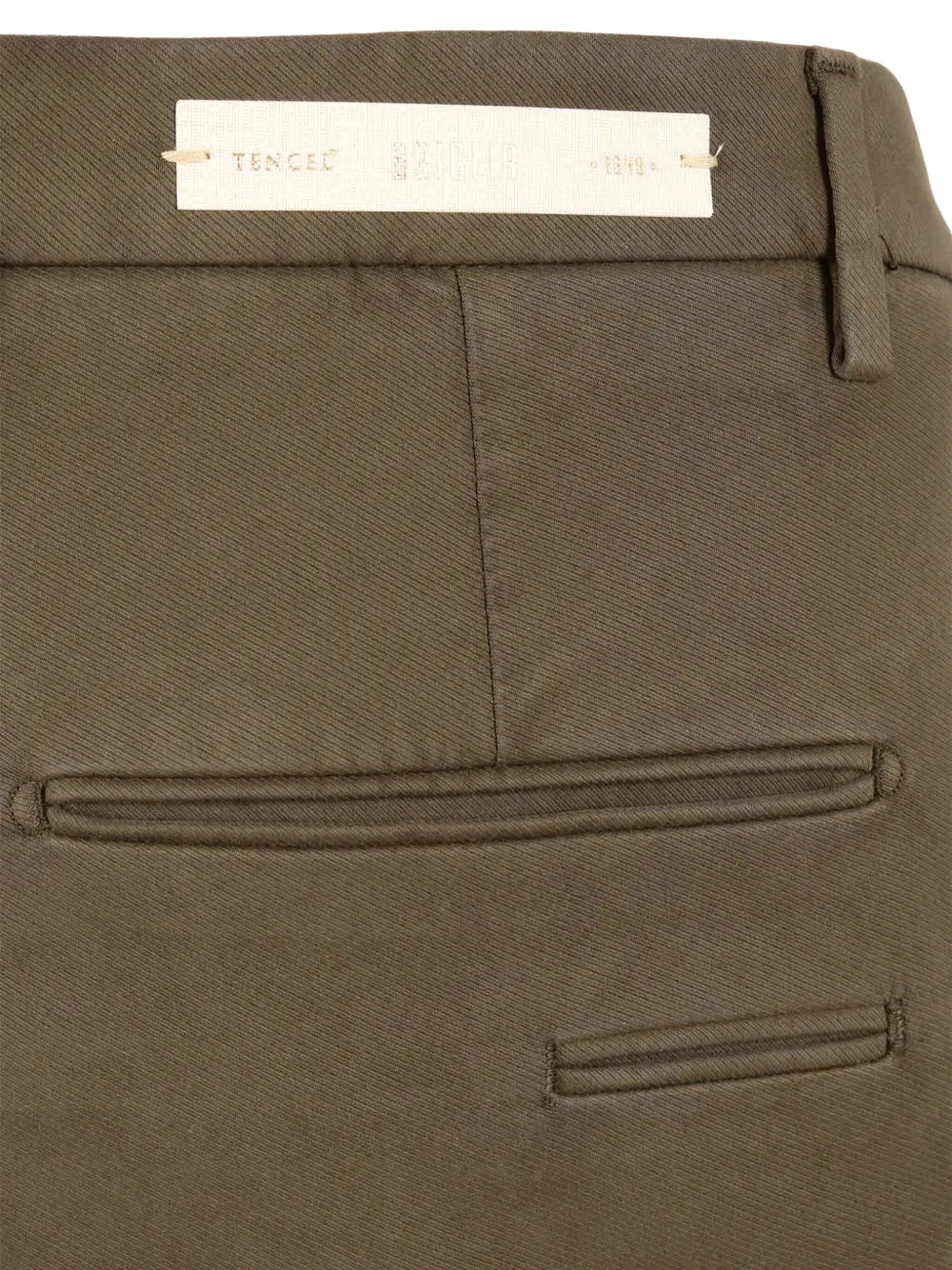 Briglia 1949 Broek met cuffs Bruin