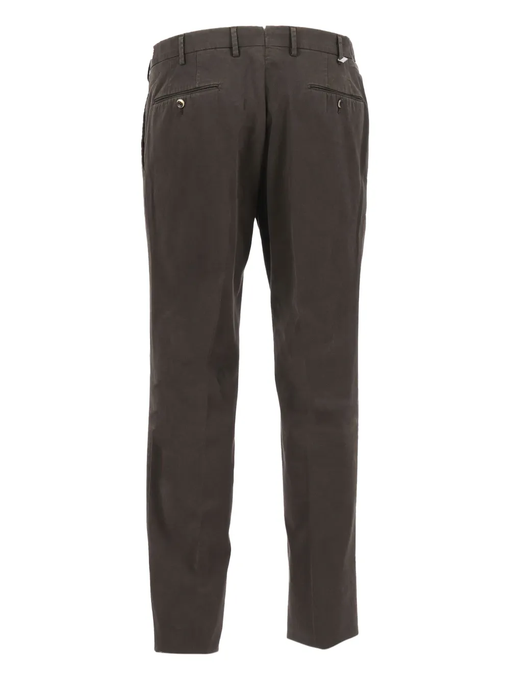 PT Torino Broek met platte voorkant - Bruin