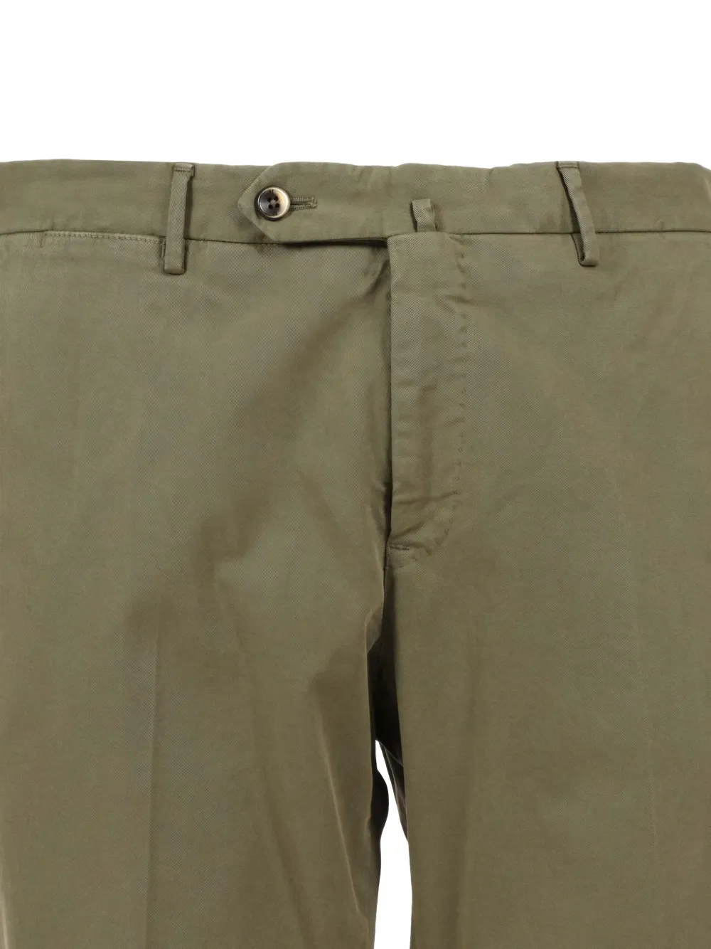 PT Torino Broek met knoopsluiting Groen