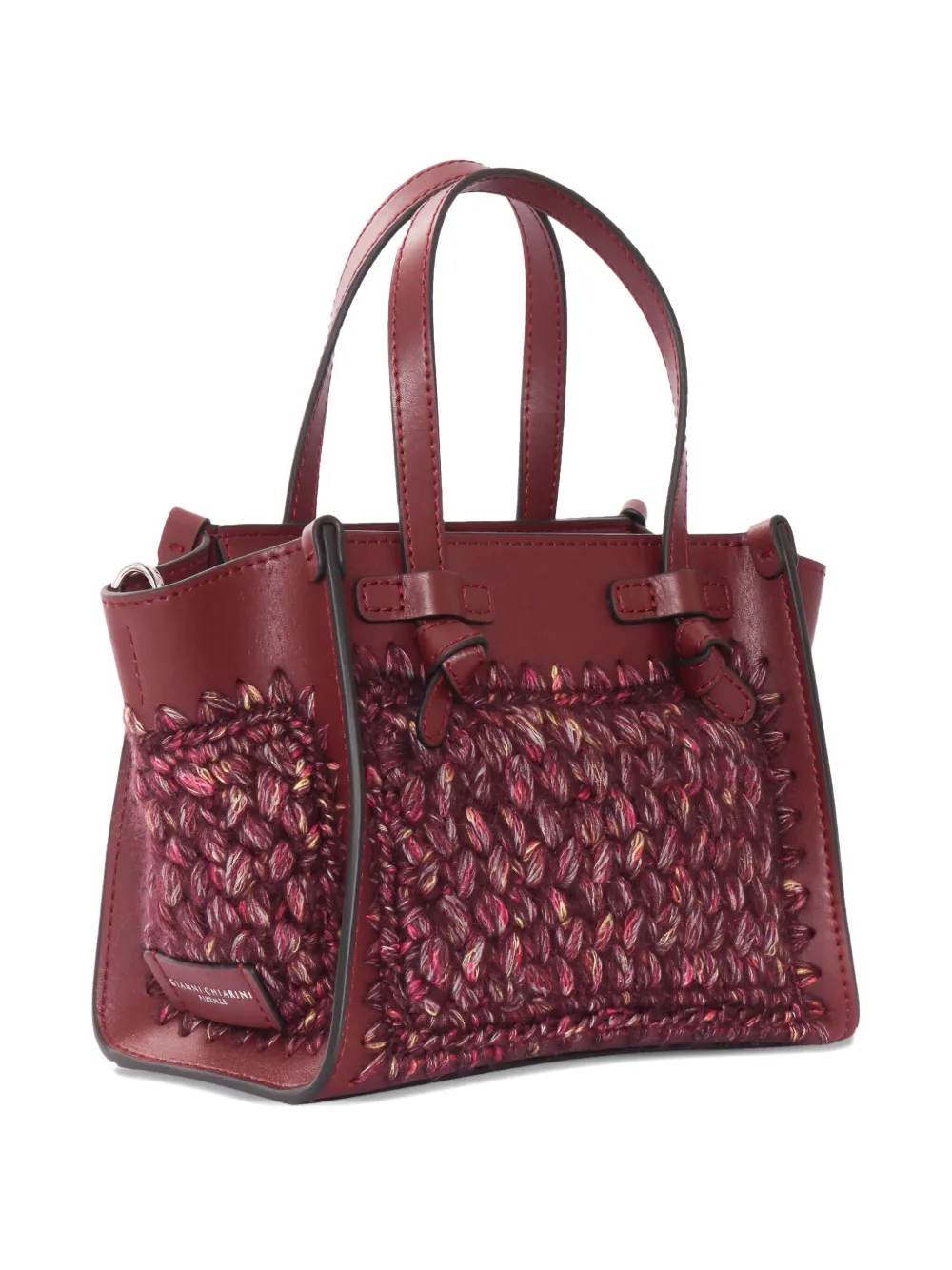 Gianni Chiarini Miss Marcella Tote Bag In Burgundy