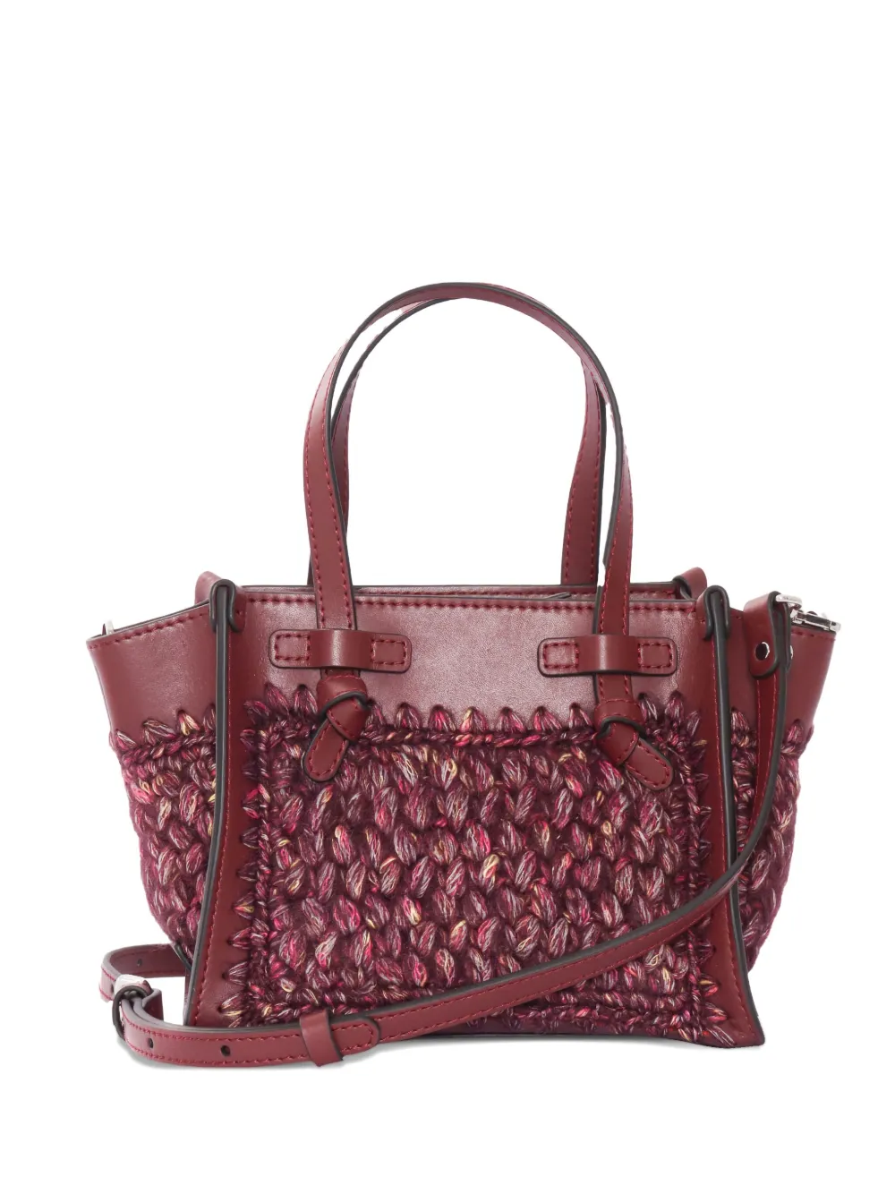 Gianni Chiarini Miss Marcella Tote Bag In Burgundy