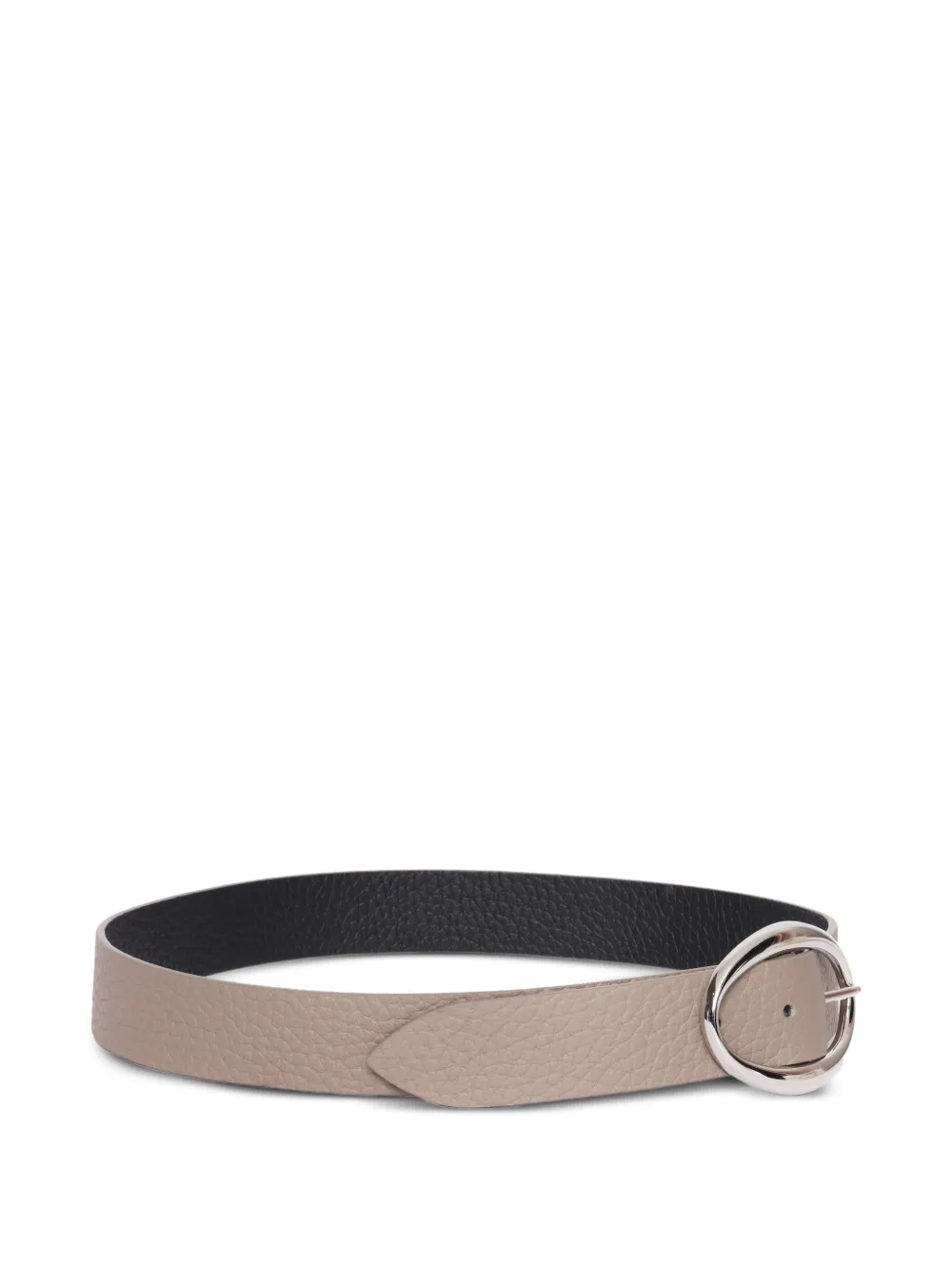 Orciani cinturón con hebilla ovalada | neutro | Image 1