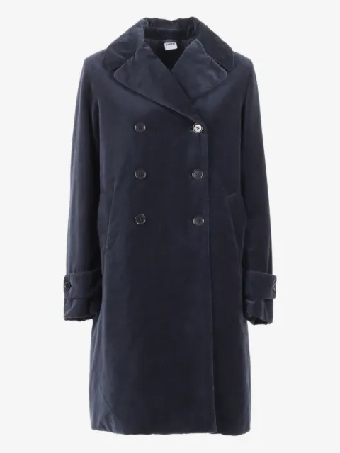 ASPESI velvet double-breasted coat