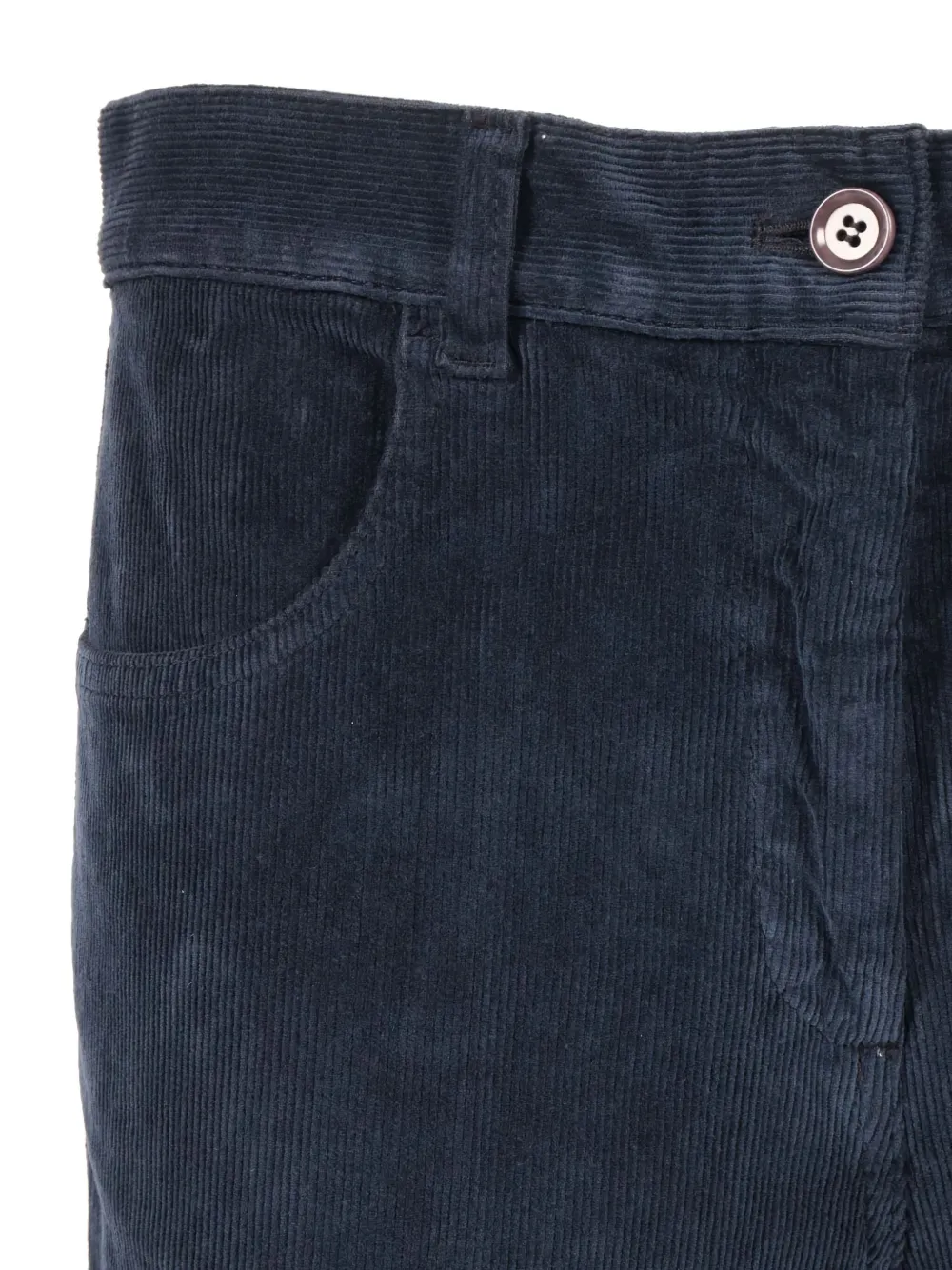 Aspesi Straight-leg Casual Pants In Blue
