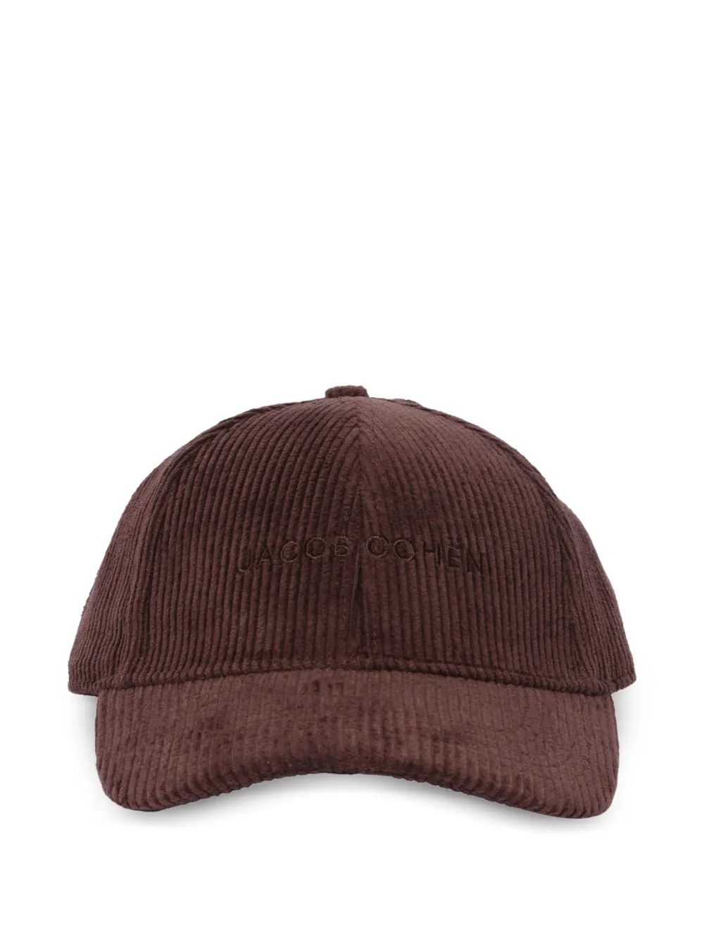 Jacob Cohën corduroy baseball cap | Brown | Image 1