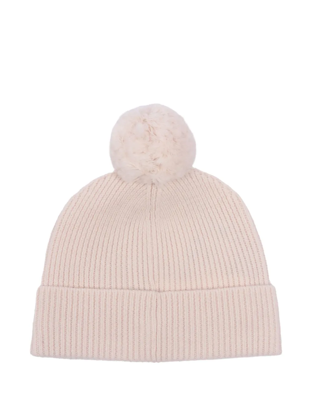 K-Way Geribbelde muts met pompon - Roze