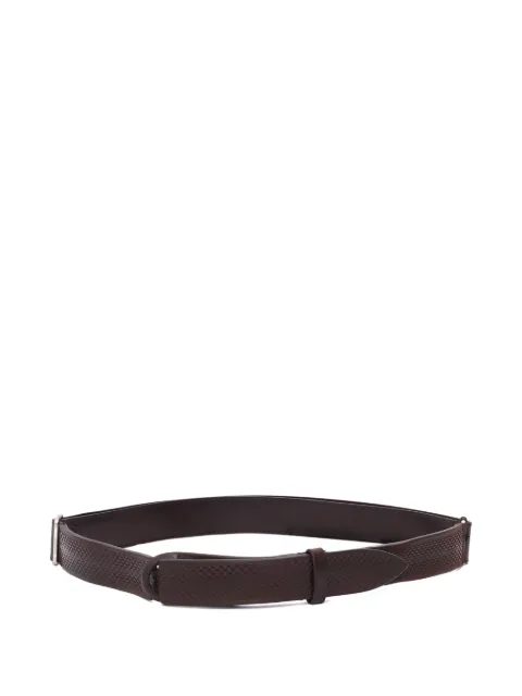 Orciani textured leather belt