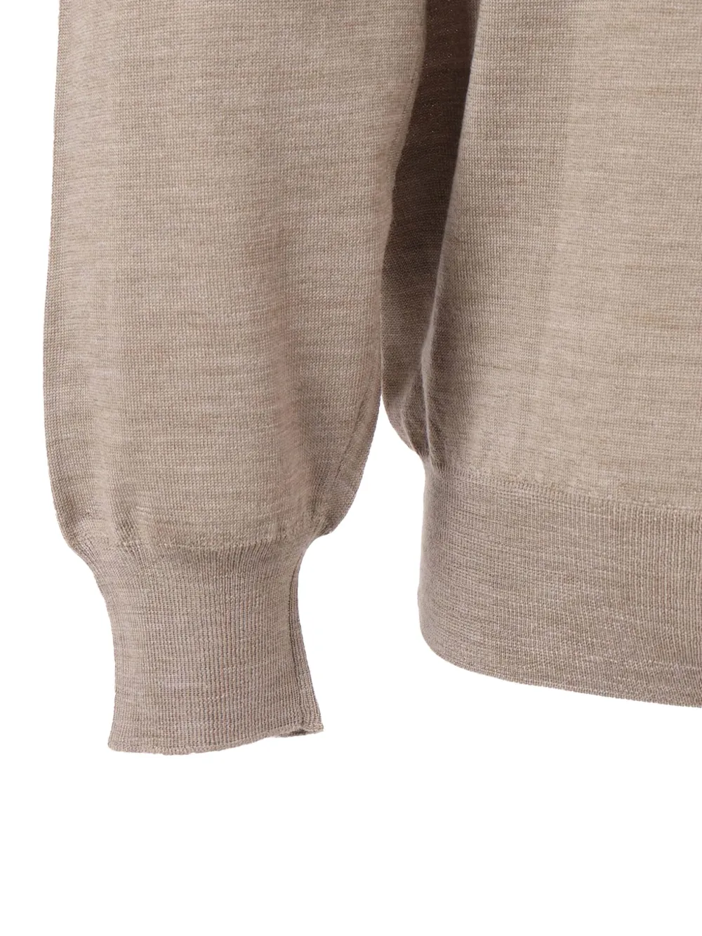 Fedeli Poloshirt met lange mouwen Beige