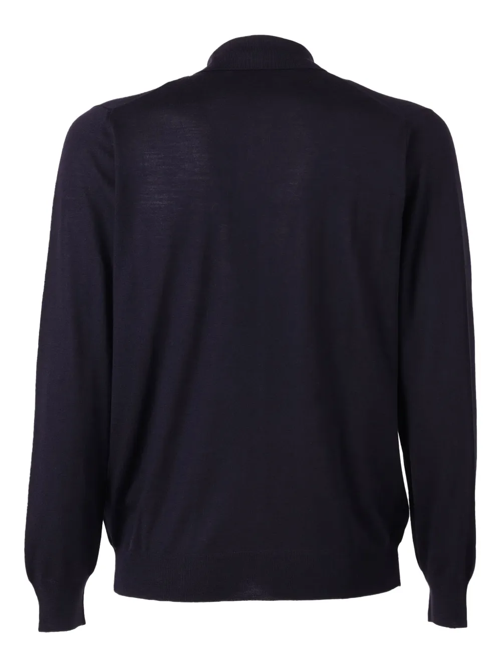 Fedeli long-sleeve polo shirt - Blauw