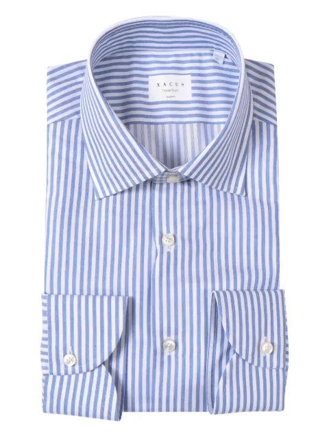 Xacus striped cotton shirt