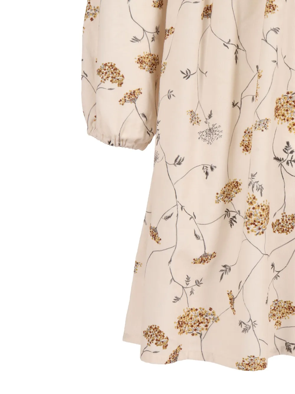 Zhoe & Tobiah Jurk met bloemenprint Beige
