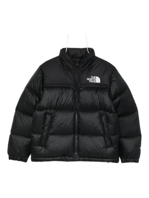 The North Face logo-embroidered padded jacket