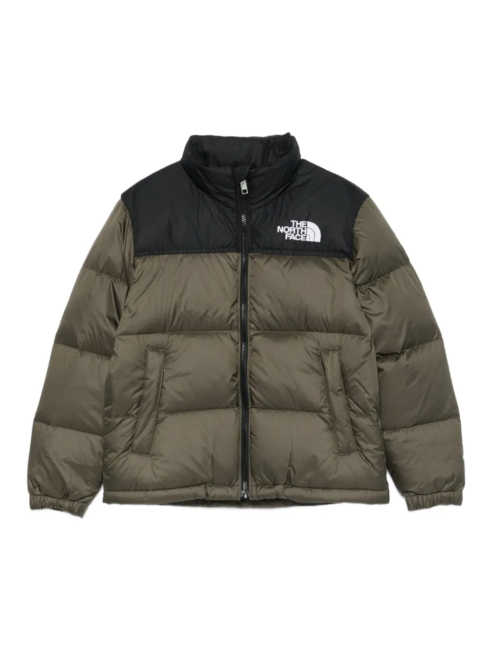 The North Face chamarra capitonada con cierre | verde | Image 1
