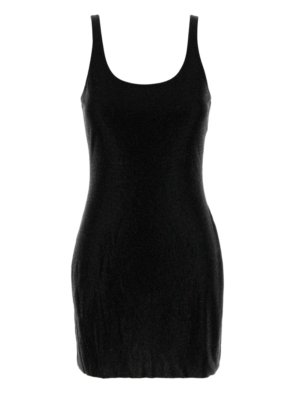 Alexander Wang embellished jersey mini dress - Zwart