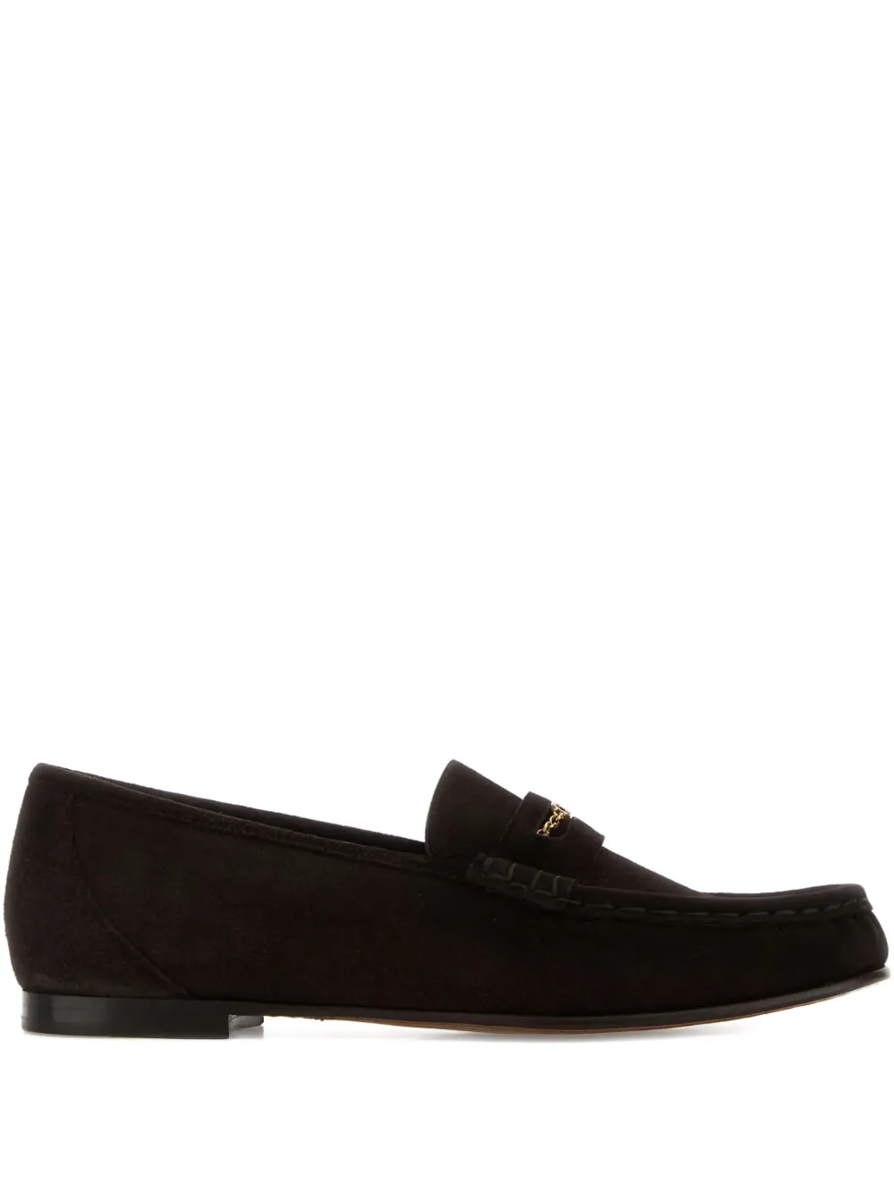 Chloé chain-embellished loafers Bruin