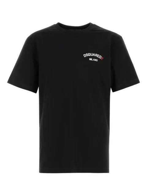 DSQUARED2 playera con logo estampado