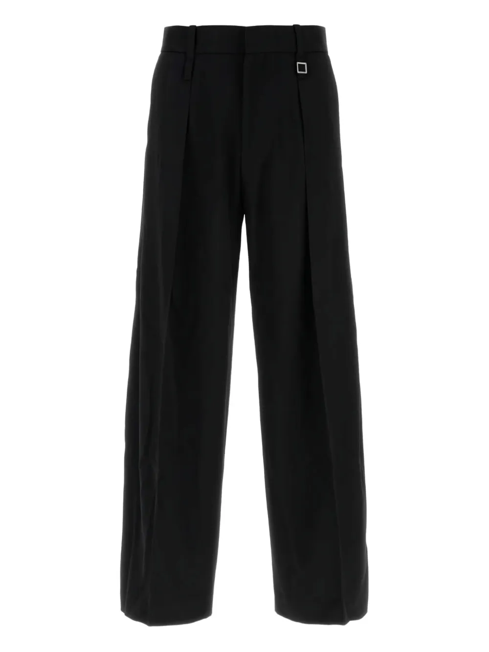 Wooyoungmi pleated wide-leg trousers | Black | Image 1