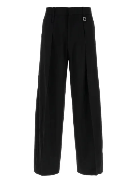 Wooyoungmi pleated wide-leg trousers