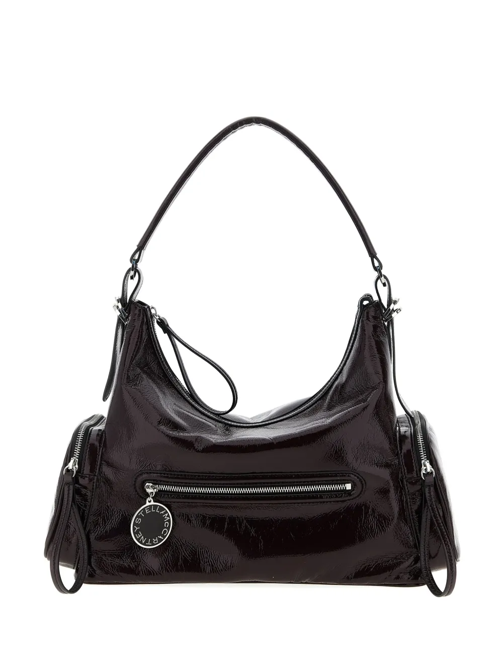Stella McCartney Dartmoor zipped shoulder bag | Black | Image 1
