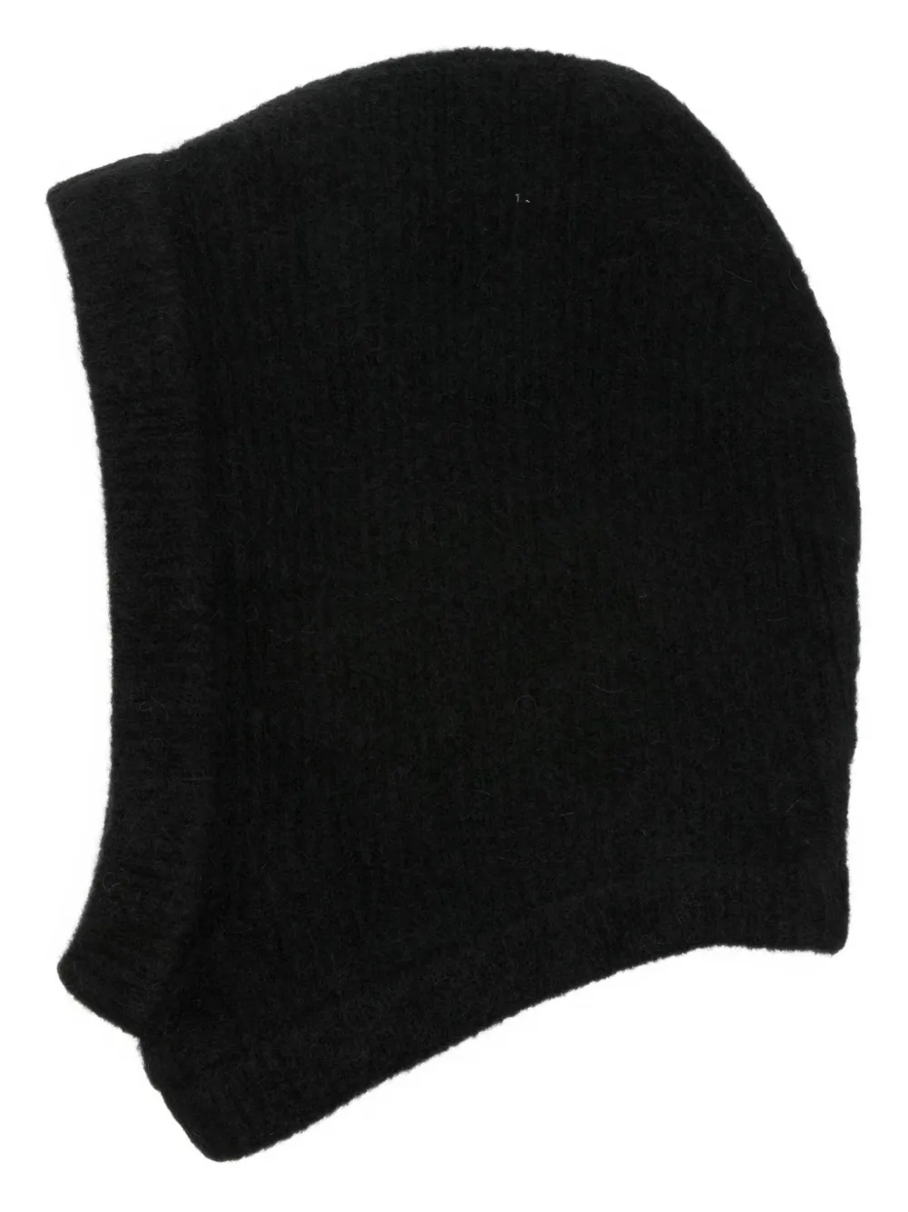 Rick Owens Gerippte Balaklava In Black