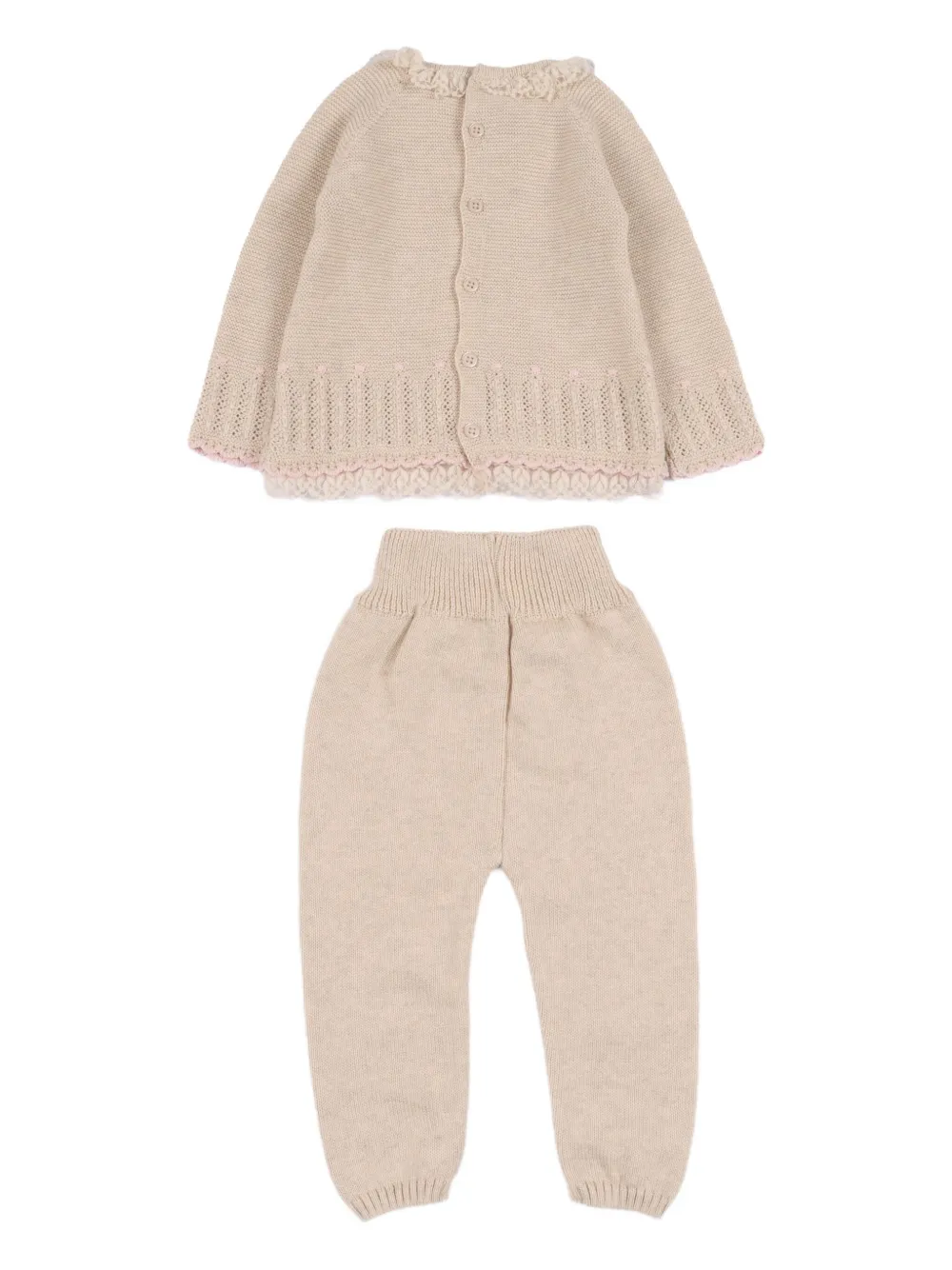 Paz Rodriguez lace-trimmed knitted sweater set | Jumpers & Sweatshirts | Image 2