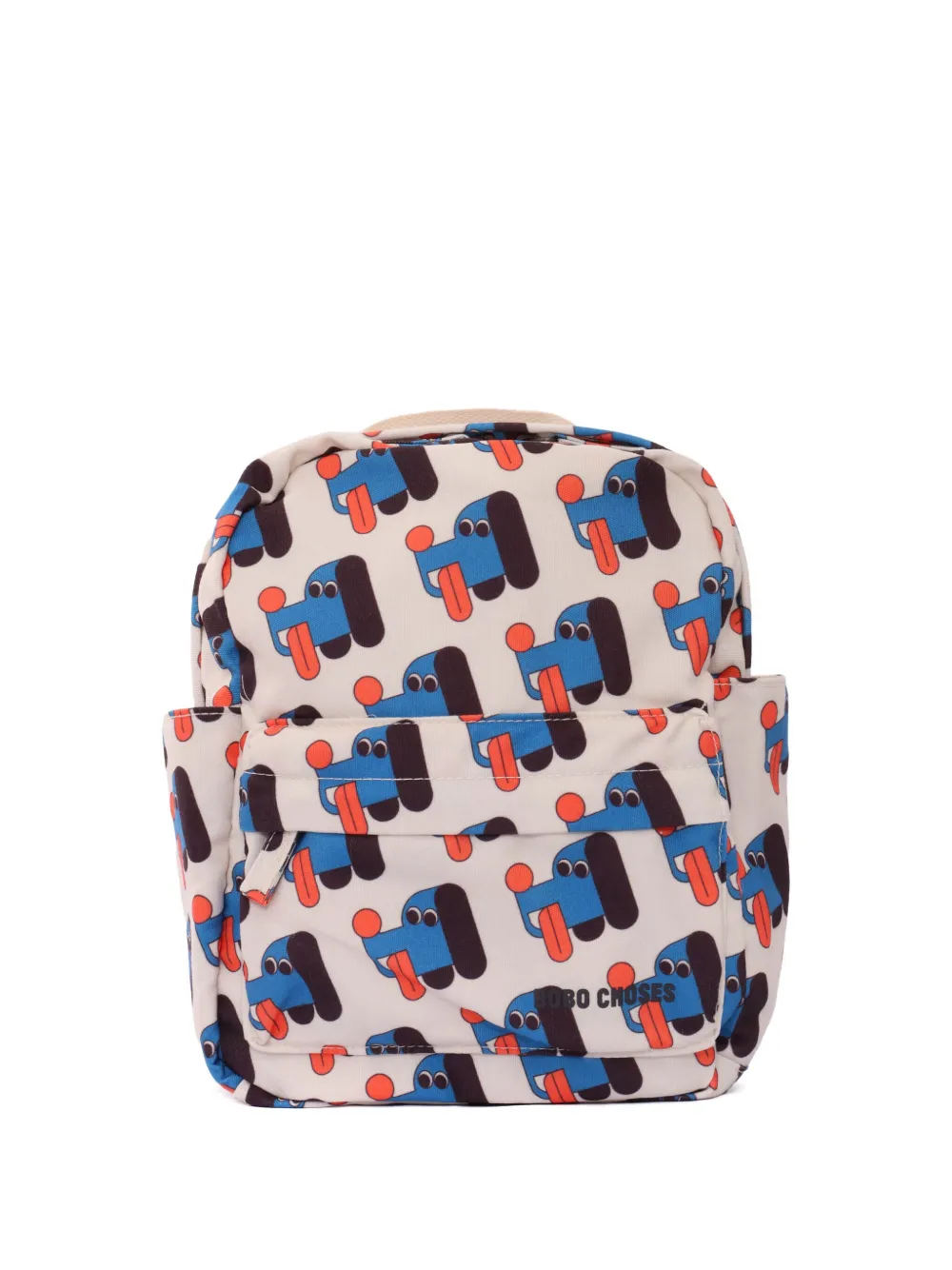 Bobo Choses dog-print backpack | Neutrals | Image 1
